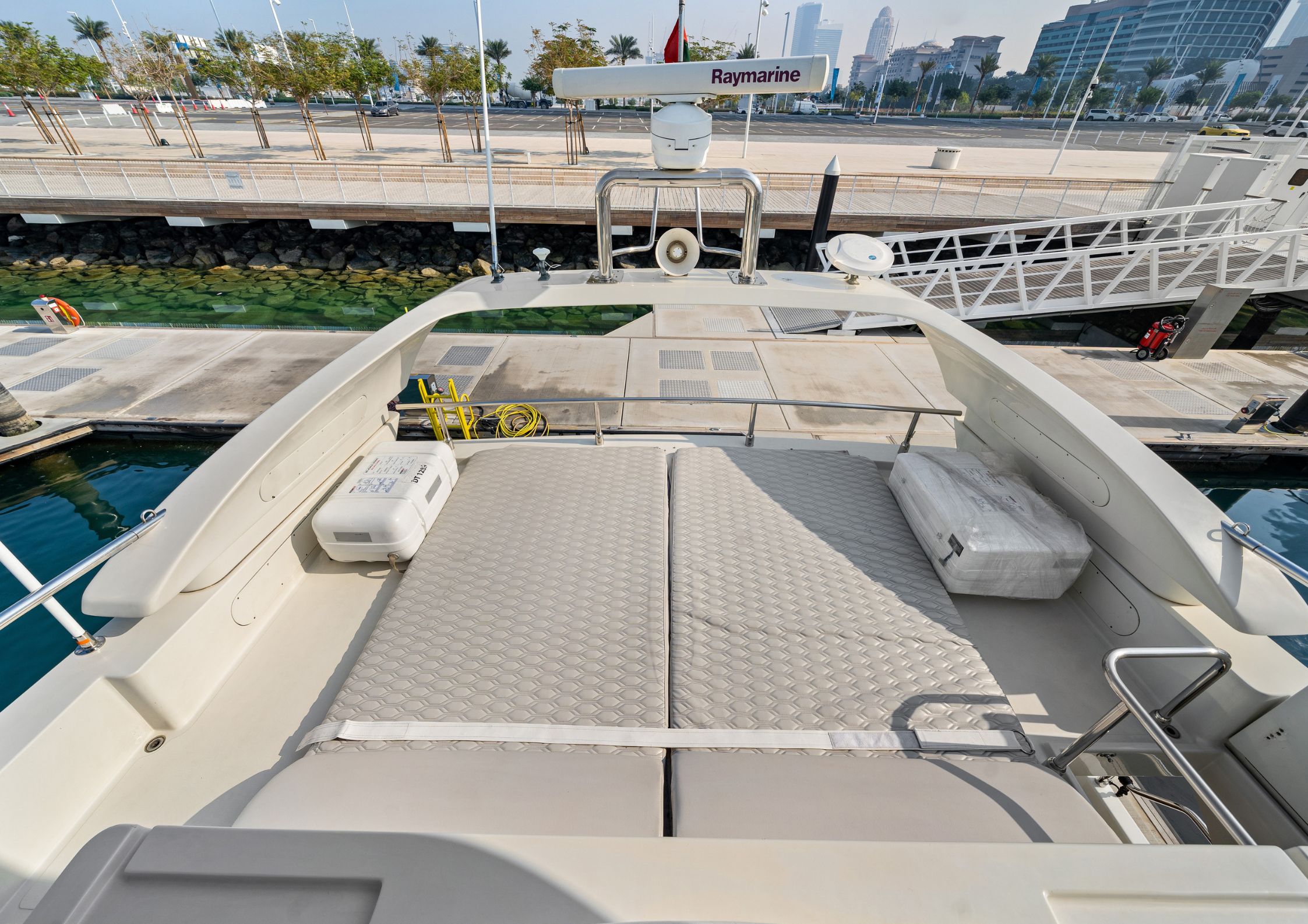 68ft yacht in dubai sea shore